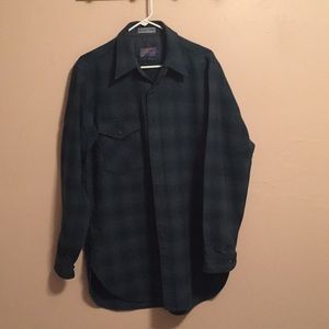 Vintage Pendleton wool OutdoorsMan Sz L/Long